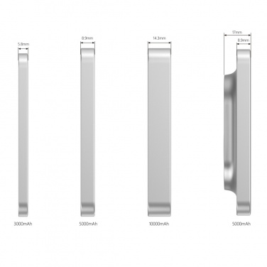 Logo trade reklaamtoote pilt: Urban Vitamin Malibu RCS plastist/alumiinium 5000 mah akupank