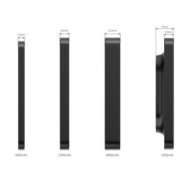 Logotrade ärikingid pilt: Urban Vitamin Compton RCS plastist/alumiinium 10 000 mah akupank