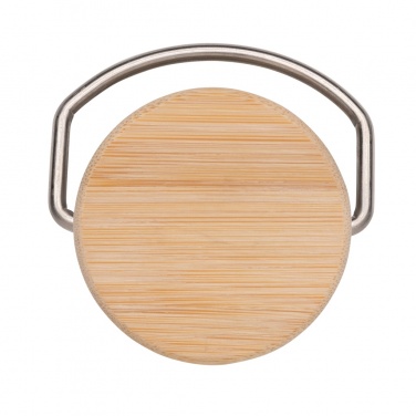 Logo trade firmakingitused foto: Moodne roostevabast terasest pudel bambusest kaanega