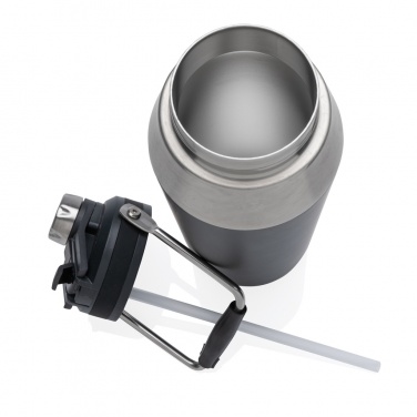 Logotrade ärikingitused pilt: Kahe funktsiooniga roostevabast terasest vaakumpudel 1L