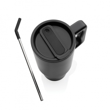 Logo trade reklaamkingi pilt: Embrace deluxe roostevabast terasest termoskruus, 900 ml