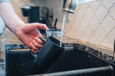 Logo trade ärikingi pilt: Cube RCS sertifikaadiga taaskasutatud terasest kruus 800ml