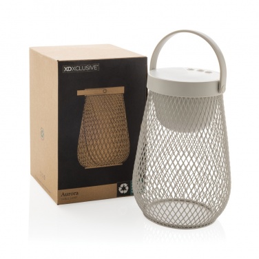 Logo trade firmakingi pilt: Aurora RCS taaskasutatud plastikust USB taaslaetav laualamp