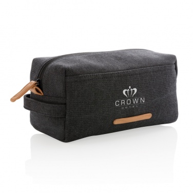 Logo trade reklaamtooted foto: Lõuendist tualett-tarvete kott PVC-vaba