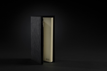 Logo trade firmakingi pilt: Tõmblukuga taskuga Swiss Peak A5 PU-märkmik