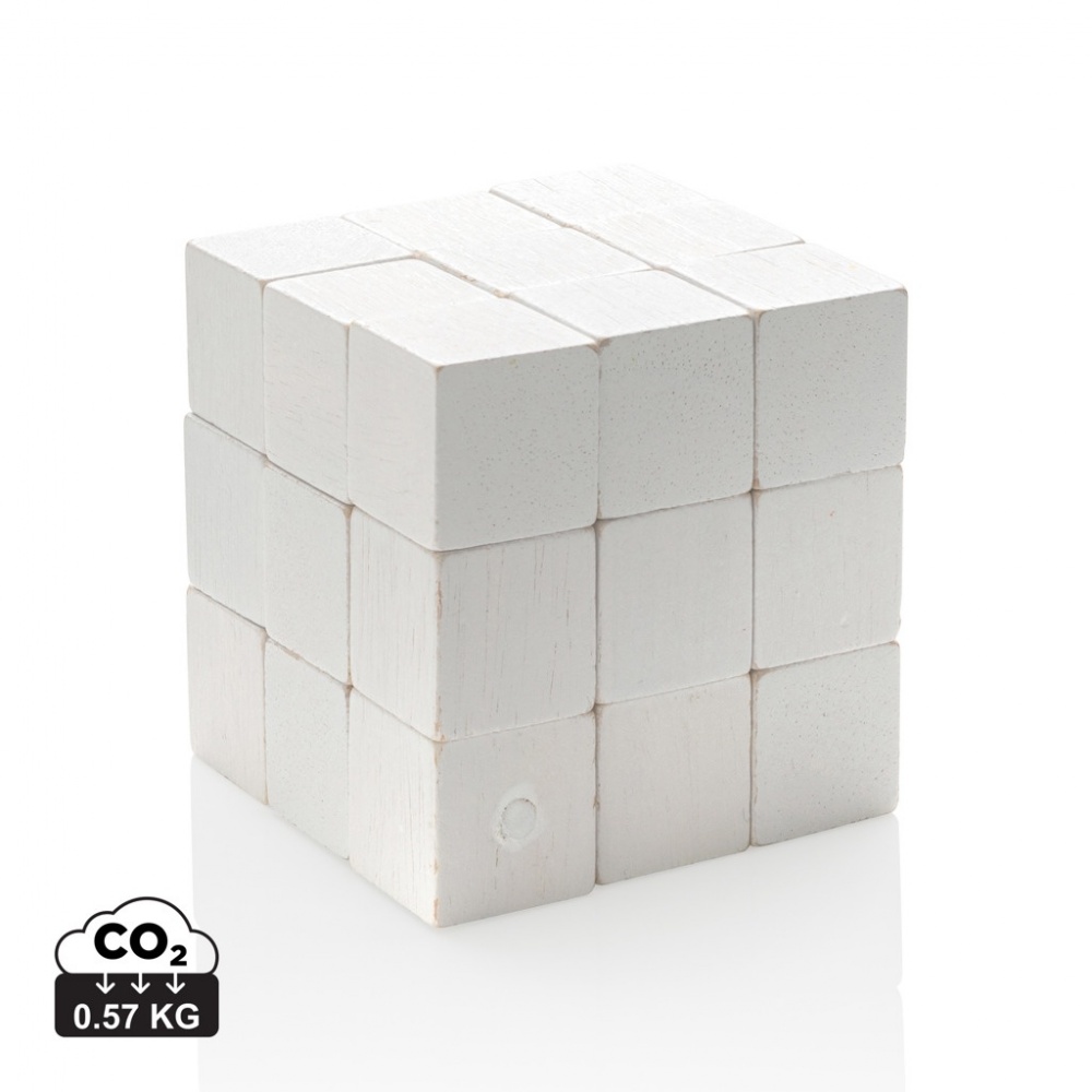 Logo trade reklaamkingi pilt: Puidust ajumäng lõuendikotis