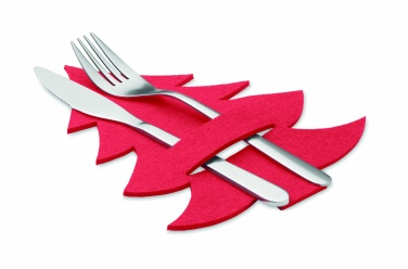 Logotrade ärikingi foto: RPET vildist söögiriistade hoidiku komplekt