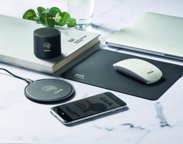 Logo trade reklaamtoote pilt: Taaskasutatud PU juhtmevaba kõlar