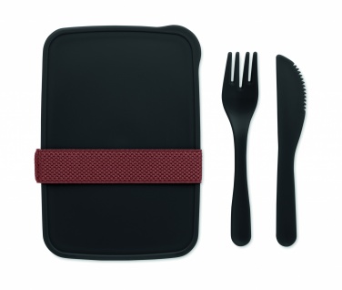 Logo trade ärikingituse pilt: Lõunakarp koos söögiriistadega