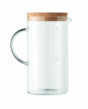 Logo trade reklaamkingi pilt: Borosilikaatklaasist karahvin 1L