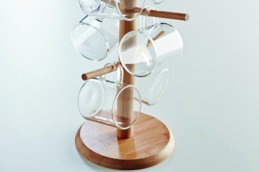 Logo trade reklaamkingid foto: Bambusest topsikomplekti hoidja