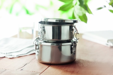 Logotrade firmakingitused pilt: Roostevabast terasest lõunakarpide komplekt