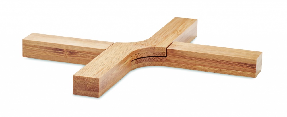 Logotrade meene foto: Bambusest kokkupandav pottide alus