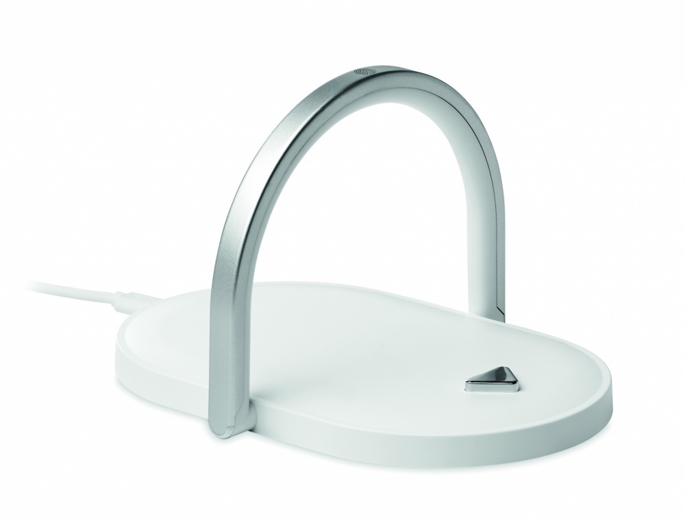 Logo trade firmakingi pilt: Kerge ja juhtmevaba laadija 10W