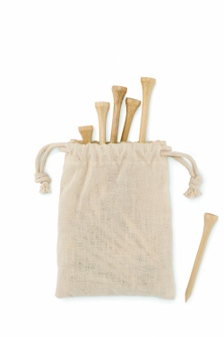 Logotrade ärikingitused pilt: 20 bambusest golfi t-de komplekt