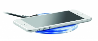 Logo trade meene pilt: Ümmargune juhtmevaba laadimisalus 5W