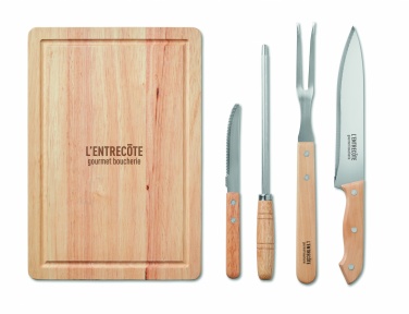 Logotrade reklaamkingitused pilt: Komplektis 4 BBQ grillimistarvikut