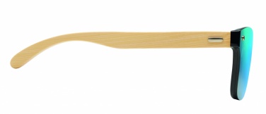 Logotrade reklaamkingi foto: Bambusest sangadega peegelklaasiga päikeseprillid PALDISKI
