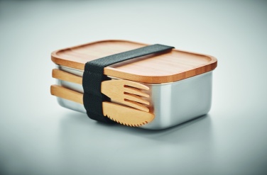 Logotrade ärikingituse foto: Roostevabast terasest lõunakarp 600ml