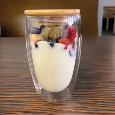 Logo trade reklaamtoote pilt: Kahekordse seinaga klaas ZAKOPANE 500 ml