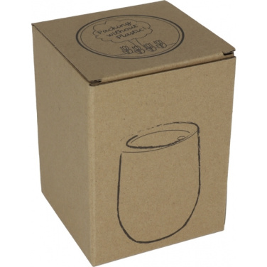 Logotrade reklaamtooted pilt: Puidust välimusega roostevabast terasest kruus BRIGHTON 380 ml