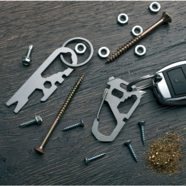 Logotrade reklaamkingituse foto: Multifunktsionaalne võtmehoidja ANTISANA Schwarzwolf