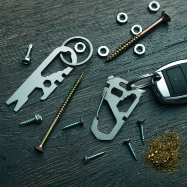 Logo trade firmakingid foto: Multifunktsionaalne võtmehoidja ATACAMA Schwarzwolf