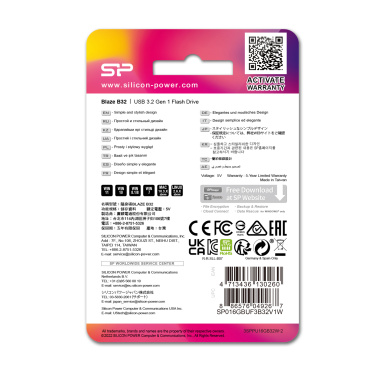 Logotrade meened pilt: SILICON POWER mälupulk B32 3.2