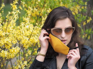 Logotrade meened pilt: VENUS PRO puuvillane näomask koos HEPA filtri taskuga 1378165