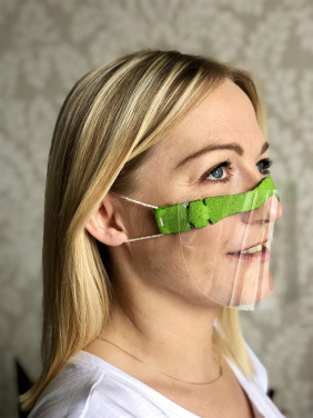 Logotrade reklaamkingi foto: HESTIA näokaitse - läbipaistev mask suu ja nina jaoks 1452162