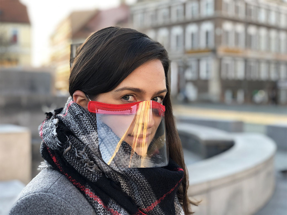 Logotrade ärikingitused pilt: KALIPSO näokaitse - läbipaistev mask suu ja nina jaoks 1447162