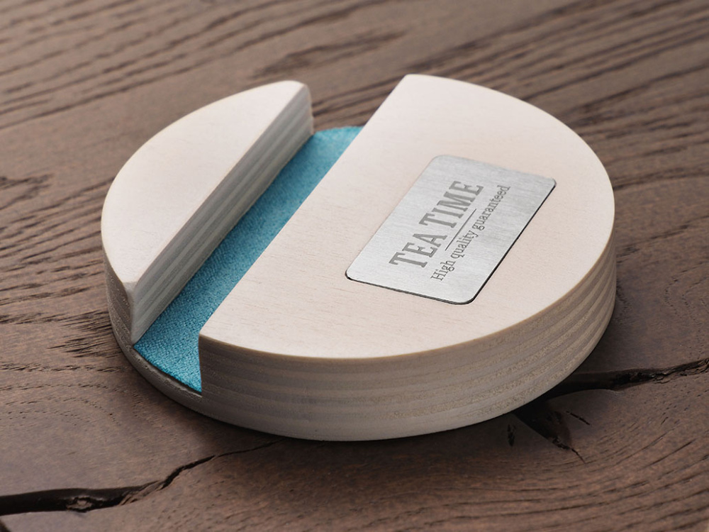 Logo trade reklaamkingituse pilt: Puidust telefonipult 1833121