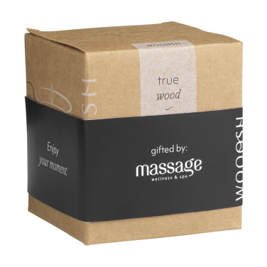 Logotrade firmakingitused pilt: Woooshi lõhnaküünal True Wood