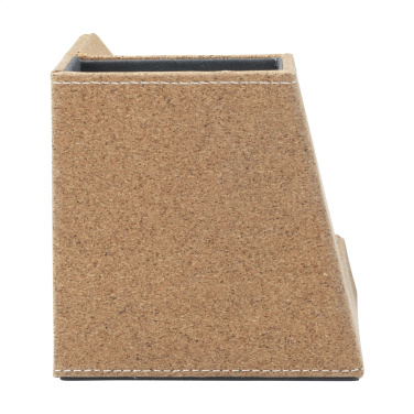 Logotrade reklaamtoote foto: Ecork pliiatsihoidja juhtmevaba laadija