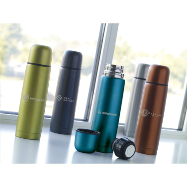 Logotrade ärikingid pilt: Frosted Bottle RCS Recycled Steel 500 ml termopudel