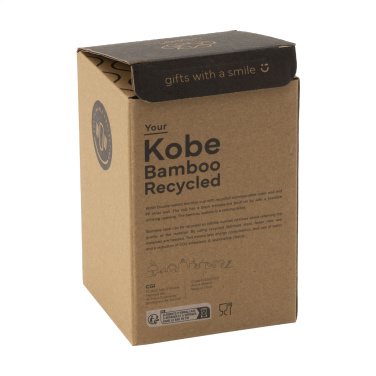 Logo trade reklaamkingi pilt: Kobe Bamboo RCS Recycled Steel 350 ml kohvitass