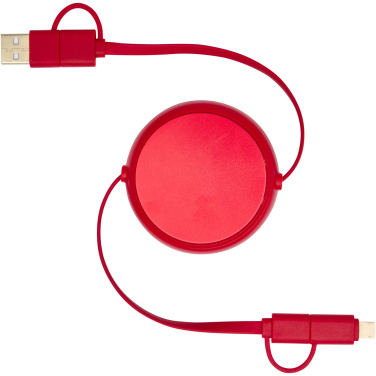 Logo trade reklaamkingid foto: Punane Alasia 5-in-1 laadimisjuhe