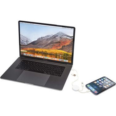 Logo trade ärikingitused foto: Citala 5-in-1 taaskasutatud plastist 30 cm kiirlaadimiskaabel