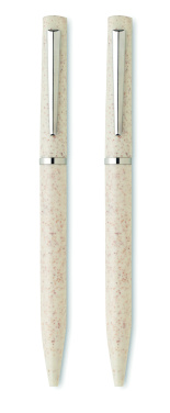 Logo trade meene pilt: PEAT nisuõlest keskkonnasõbralik pastapliiatsi komplekt