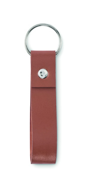 Logo trade meene pilt: PU nahast võtmehoidja