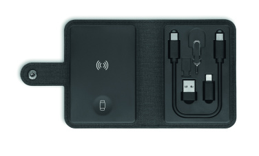 Logo trade reklaamkingituse pilt: CAWATT 4 in 1 kaabli pistikute komplekt 15W