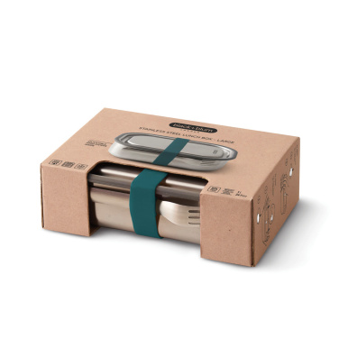 Logotrade ärikingitused pilt: Black+Blumi roostevabast terasest suur söögikarp