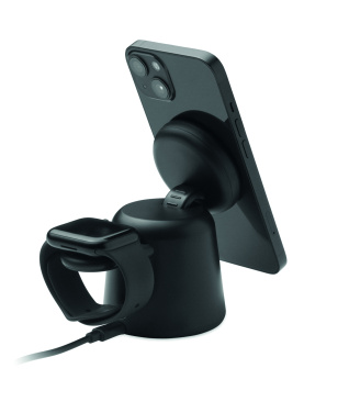 Logo trade firmakingid foto: 3-ühes juhtmevaba laadija 15W SIMPA