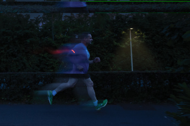 Logo trade firmakingid foto: Lumi Sprint RCS plastikust laetav LED-rihm