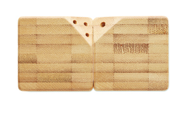 Logo trade reklaamkingituse pilt: Bambusest soola- ja piprakomplekt BOTH