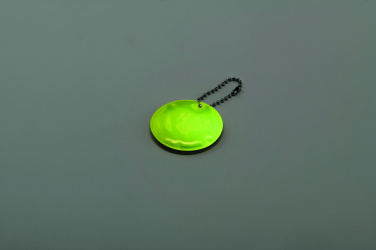 Logotrade reklaamtoote foto: Ümmargune helkurvõtmehoidja GRIN