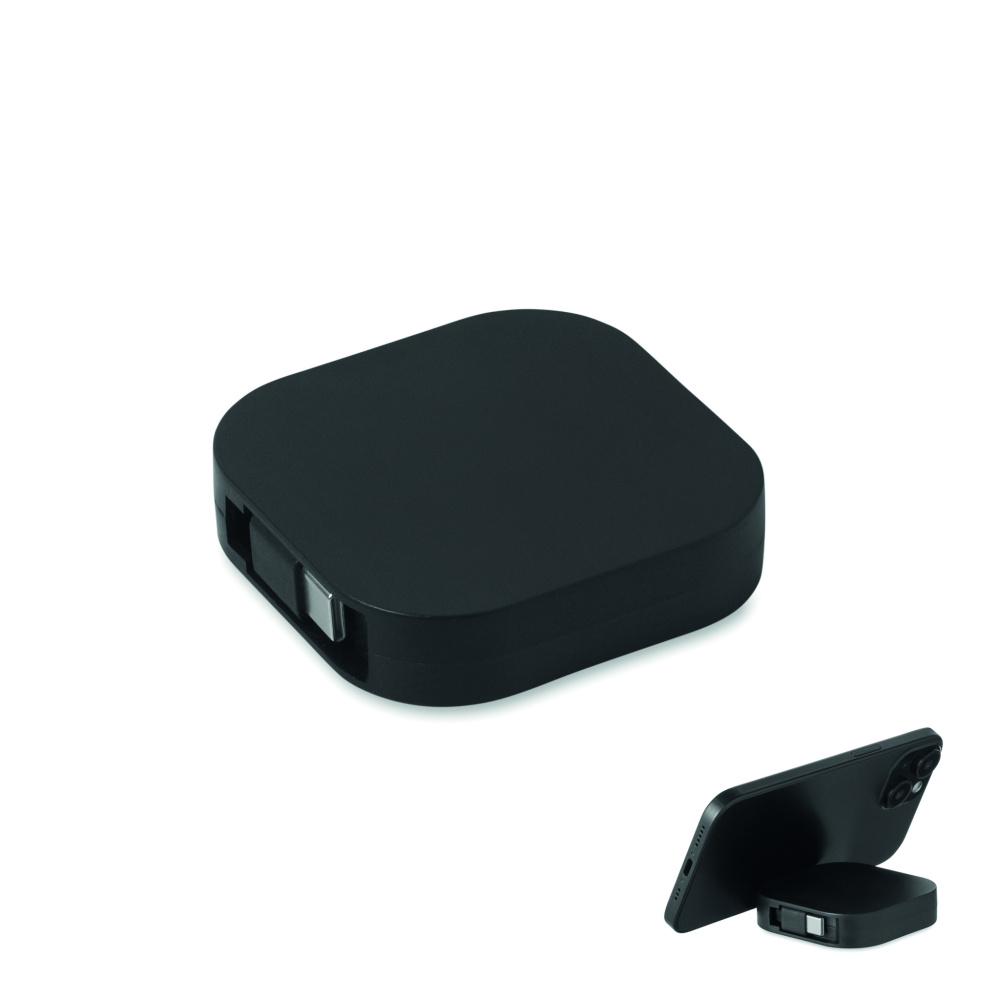 Logo trade ärikingituse pilt: LINEA 100W sissetõmmatav laadimiskaabel