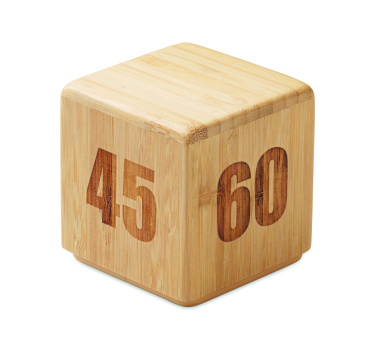 Logo trade reklaamkingi pilt: Bambusest taimer CURT