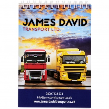 Logo trade mainostuote kuva: Desk-Mate® kierremuistikirja, A6