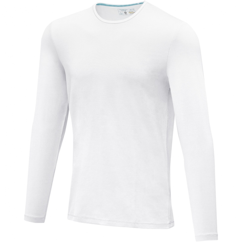 Logo trade liikelahjat tuotekuva: Ponoka long sleeve men's organic t-shirt